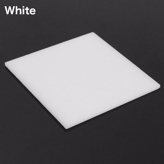 Plexiglass blanc opaque 8mm moulé