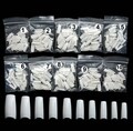 500 PCS Natural False Acrylic UV Gel Half French Nail Art Tips Tools product logo
