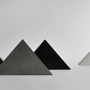 Triangular Business Card Holder Silicone Molds Concrete Card - Etsy