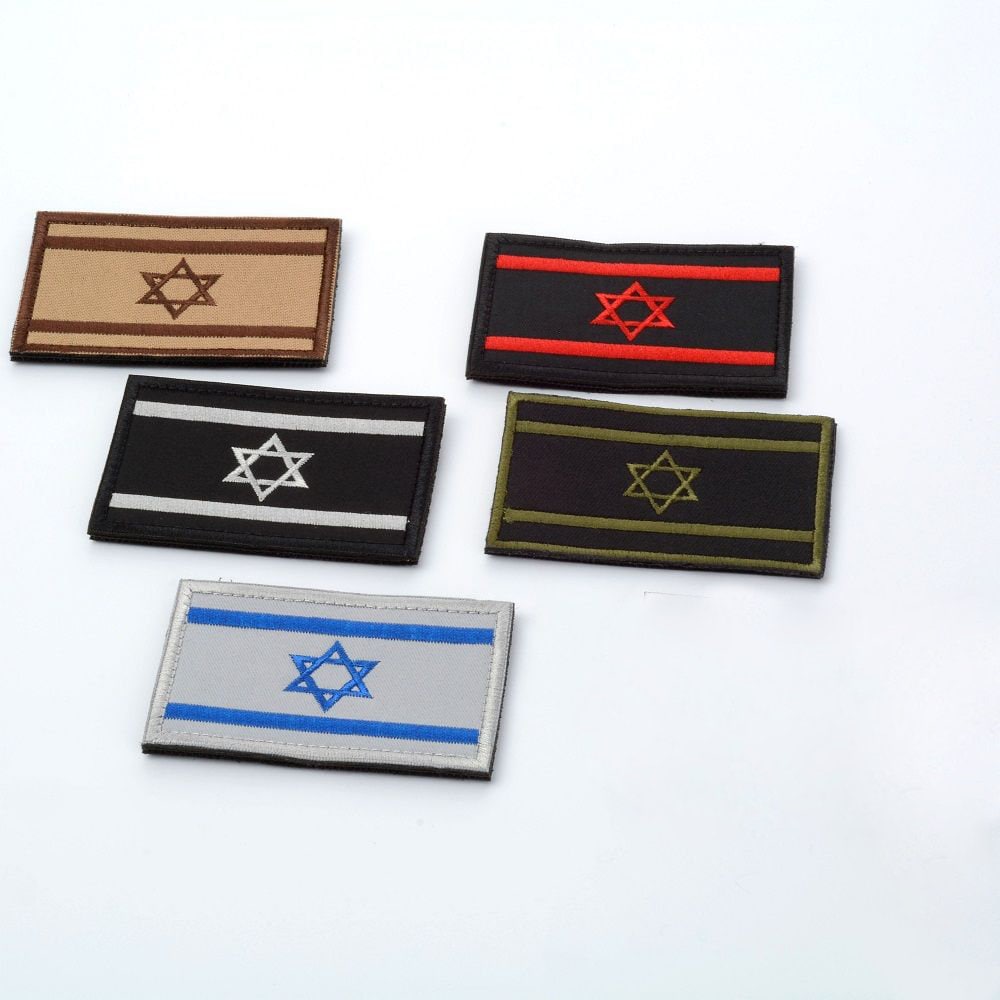 PERSONNALISATION À SON meilleur drapeau israélien patch brodé en plusieurs  co EUR 6,54 - PicClick FR
