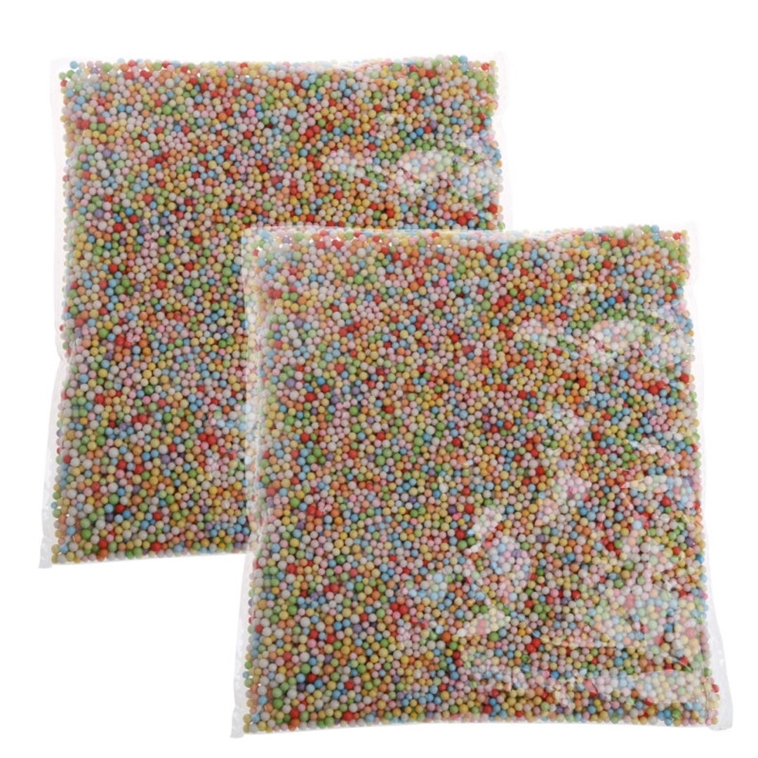 1 bag Colorful Mini Foam Beads Balls Filler DIY Handmade Craft Accessories