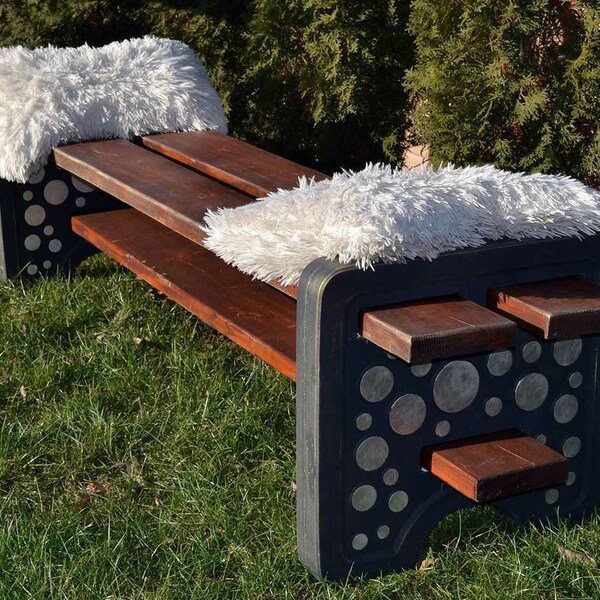 Concrete Bench Molds Etsy