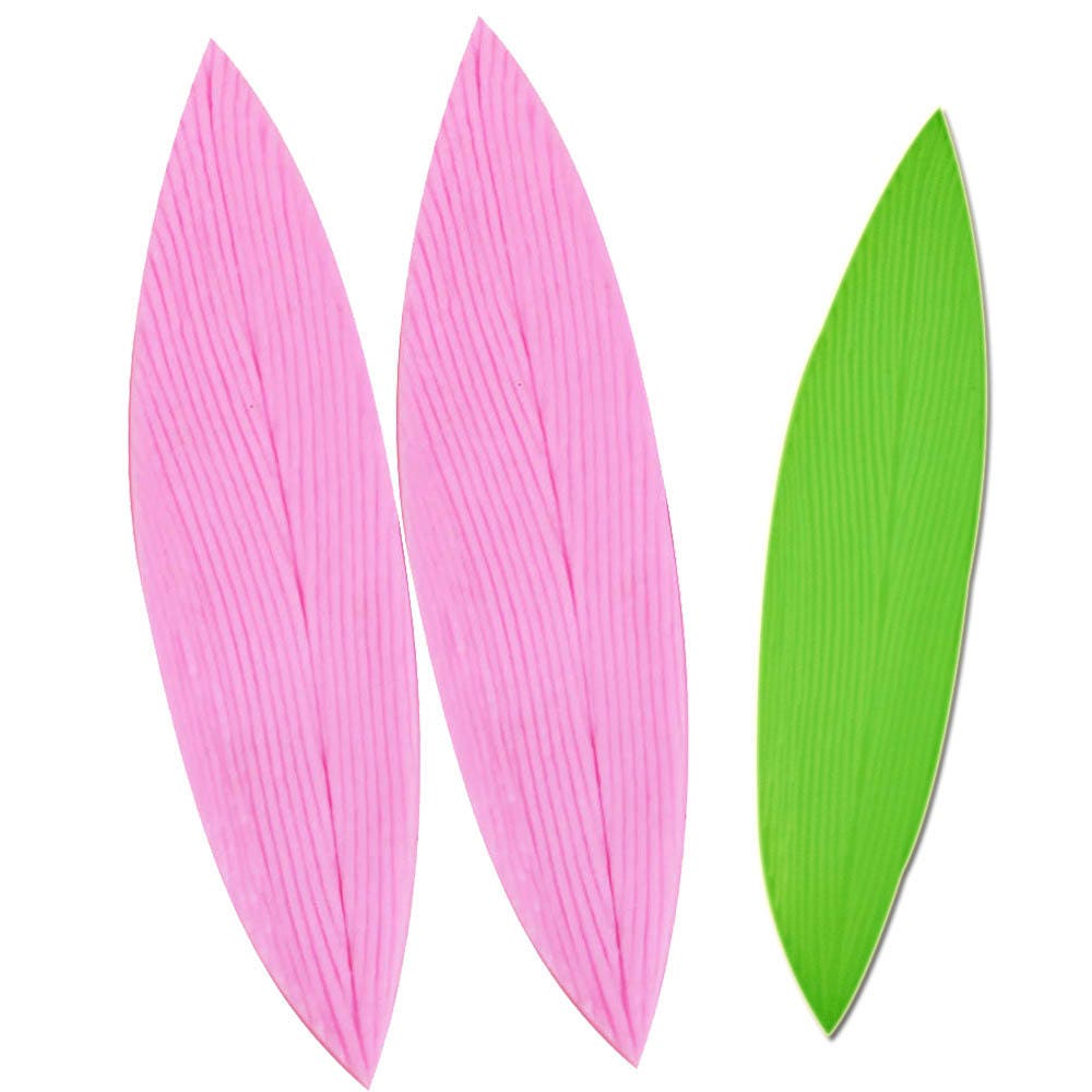 2 pcs Leaf Petal Silicone Mold Fondant Mat Cake Decorating Cupcake leaves petals 2 pcs Leaf Petal Silicone Mold Fondant Mat Cake Decorating Cupcake leaves petals