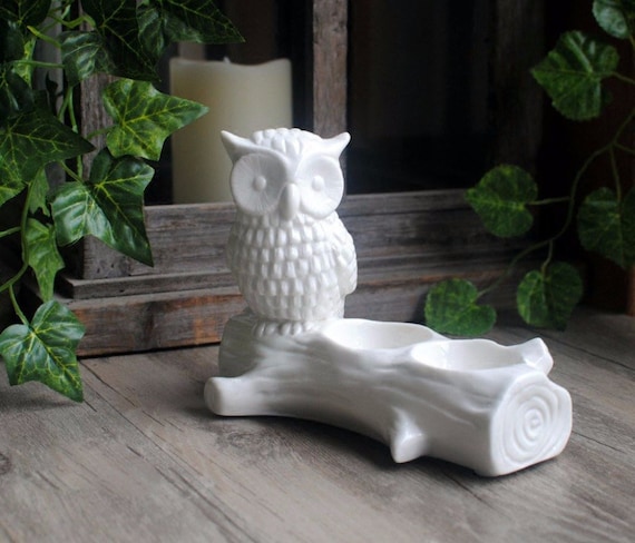 Owl stepping stone plastic mold forest MOULD