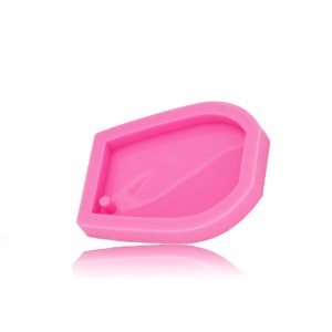 Shiny Glossy Irregular Round Shape Silicone Mold For 1.8