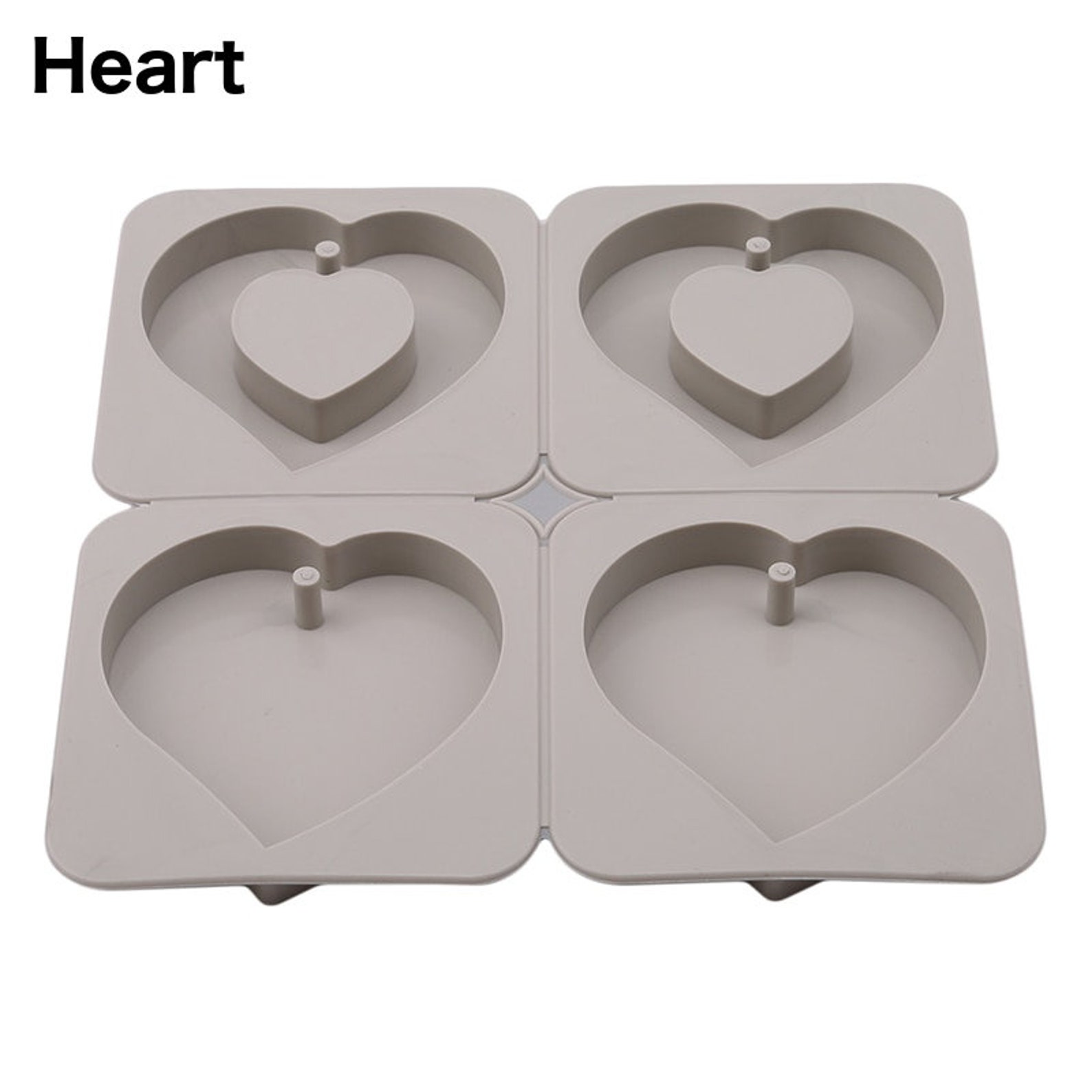 DIY Silicone Molds Candles Aroma Wax Tablets Mould Car Pendant Etsy