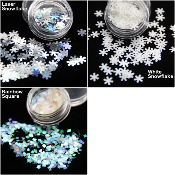 Nail Glitter 50g/bag Mixed Chunky Sequins Holographic Hexagon Shape Sparkly  Art Flakes 3D Decor Gel Polish Accossories