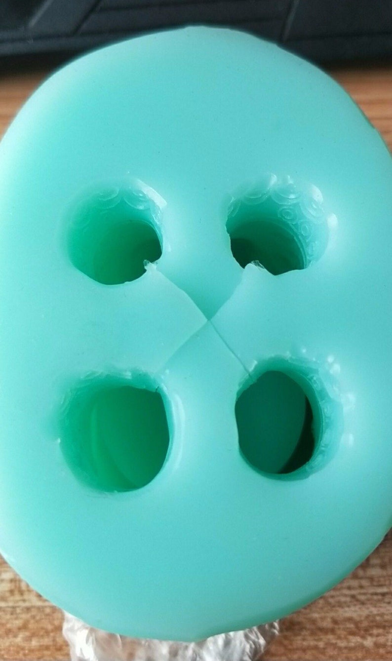Silicone Mold Small Candlestick Tea Candle Holder Molds Animal Cute Thai Elephant Handmade for Cake Decorations