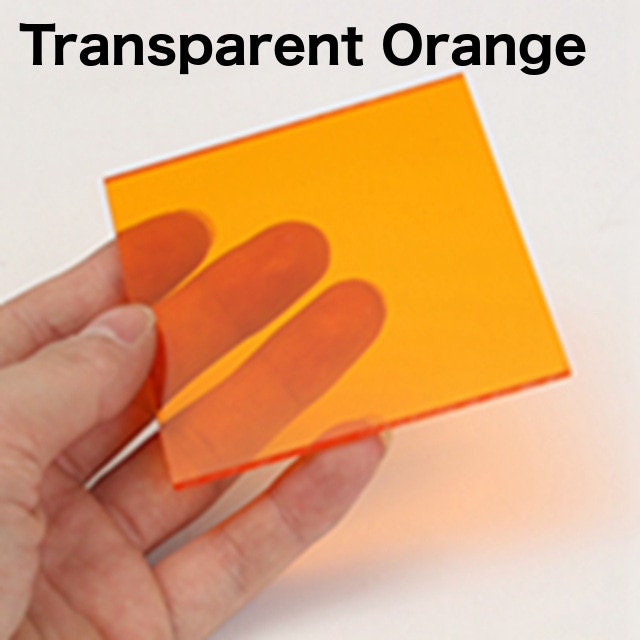 100x100x2.8mm Acrylique transparent PMMA Feuilles teintées en plexiglas/  Plaque en plexiglas/ Plaque acrylique Noir/ Blanc/ Rouge/ Vert/ Orange -   France