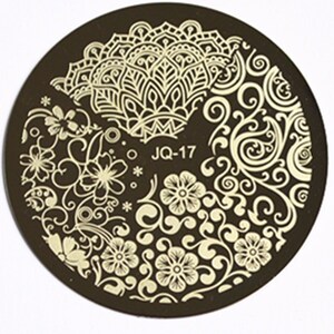 1pc Beauty Flower Styles Image Polish Printing Nail Stamping Plates ...