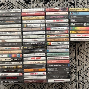 Cassette Tapes Part 6 (70’s, 80’s, 90’s)