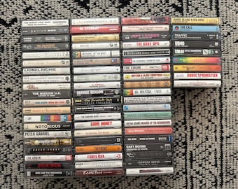 Cassette Tapes Part 6 (70’s, 80’s, 90’s)