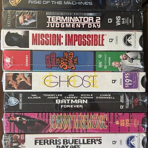 VHS Movies (Sealed)