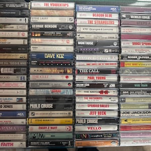 Cassette Tapes Part 3 (70’s, 80’s, 90’s)