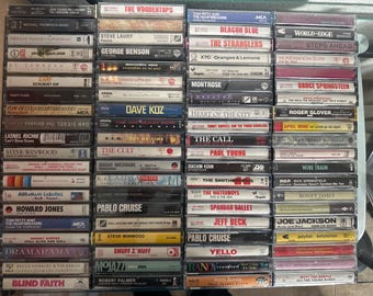 Cassette Tapes Part 3 (70’s, 80’s, 90’s)