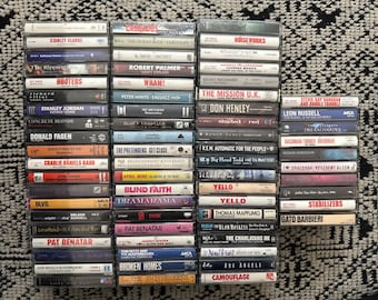 Cassette Tapes Part 5 (70’s, 80’s, 90’s)