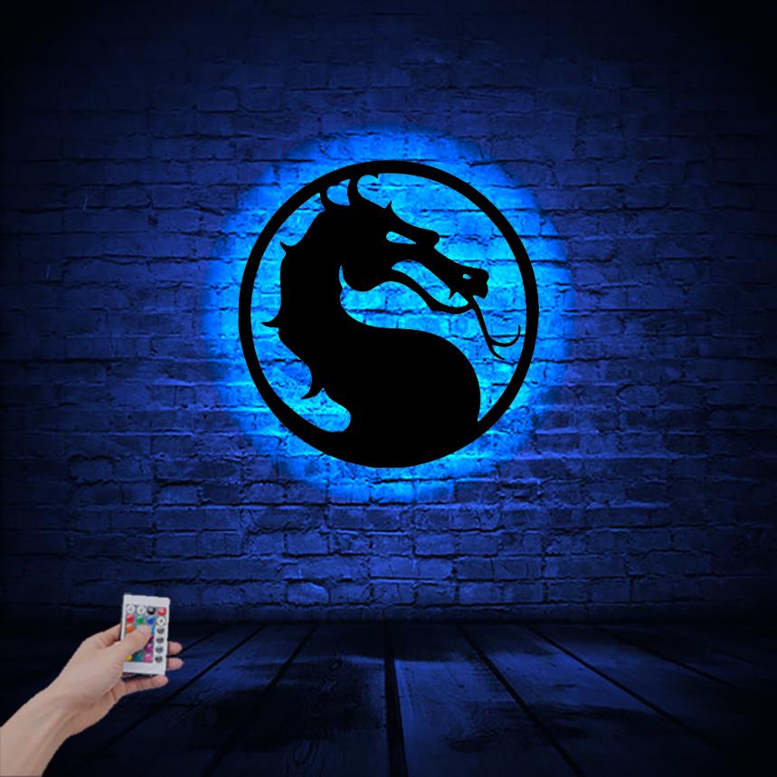 ライト・ランタン motto_dog 02 X FROM SCRATCH motto_kuma Catahoula Leopard Dog Metal Wall Art LED Lights, Custom