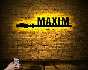Custom Star Wars Lichtschwert Neon LED Wandschild