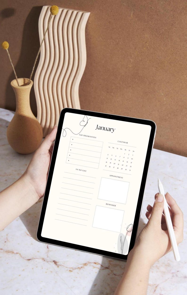 2026 Digital Planner | Aesthetic Planner | Planner for iPad and Tablets ...