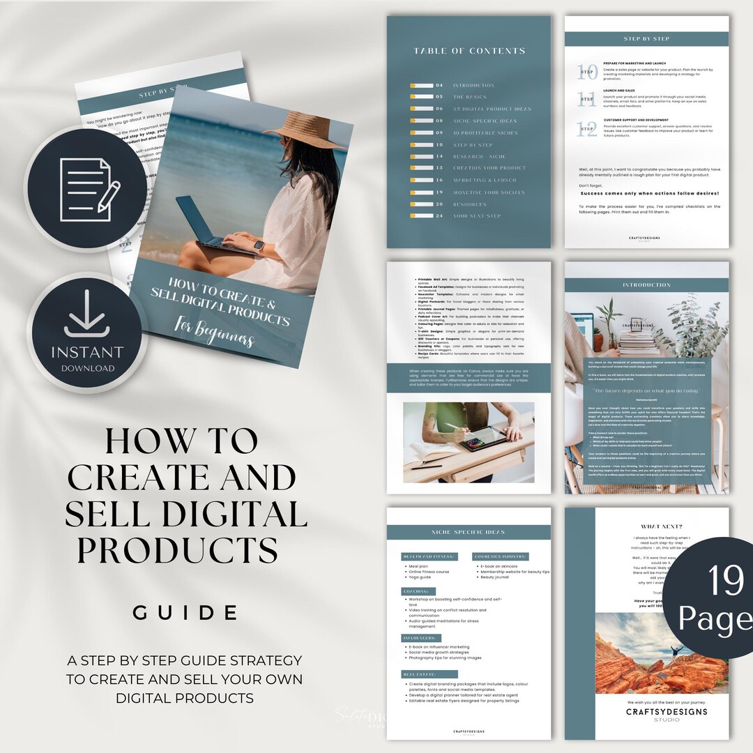Step by Step Guide Strategy to Create and Sell Your Own Digital ...