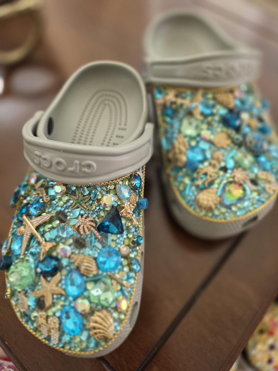 Sprayed Customized Crocs Custom Crocs - Etsy