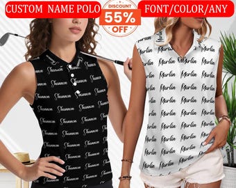 Custom name Polo Shirt for Golfer,golf lover,gift for husband,Personalized Short Sleeve Golf Shirt,father's days gift,Golf Gifts for Women