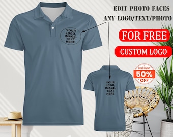 Custom Polo Shirt for Golfer,golf lover,gift for husband,Personalized Short Sleeve Golf Shirt,Best dad ever for grandpa,father's days gift