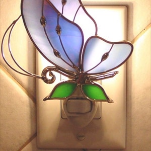 Blue Butterfly Nightlight