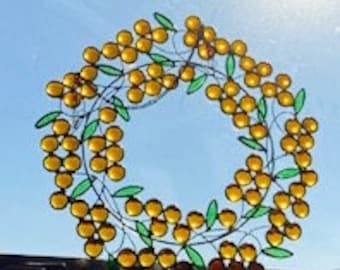 Amber wreath.