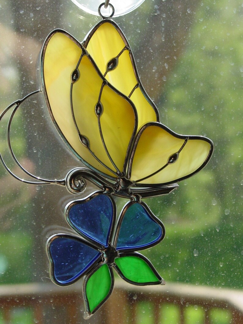 Butterfly Suncatcher Etsy
