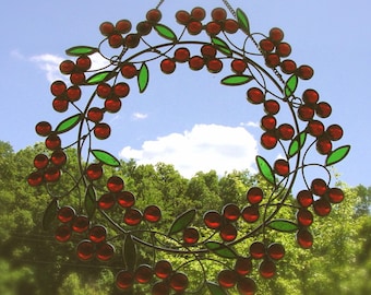 Red nugget wreath