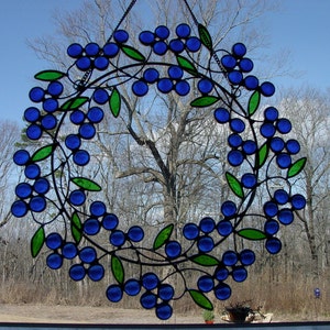 Blue Berry Wreath    .