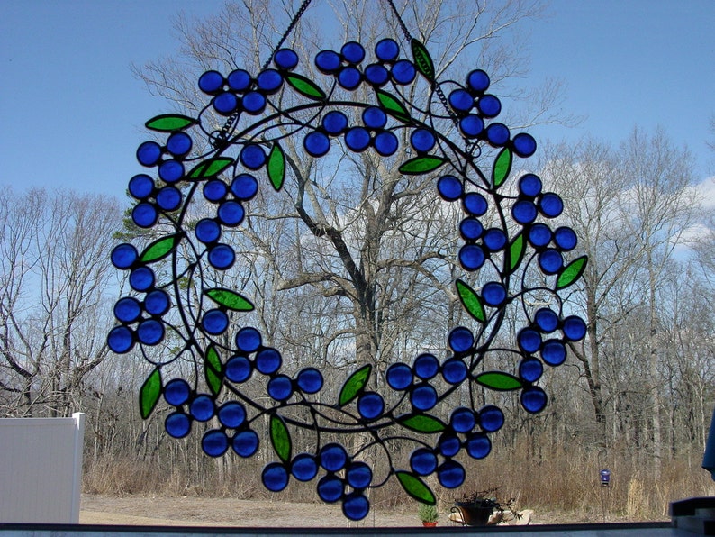 Blue Berry Wreath . image 1