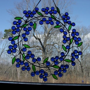 Blue Berry Wreath . image 4