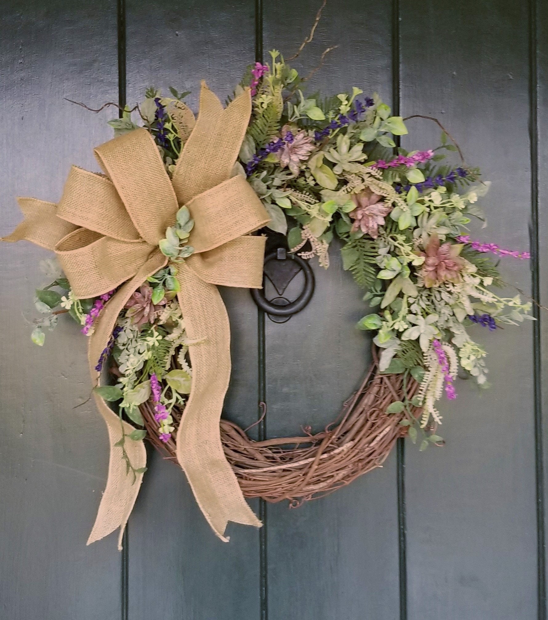 Front Door Wreaths for Summer, Colorful Year Round Wreath, BEST SELLER 