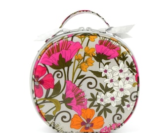 Vera Bradley Tea Garden Hatbox Kosmetikfodral