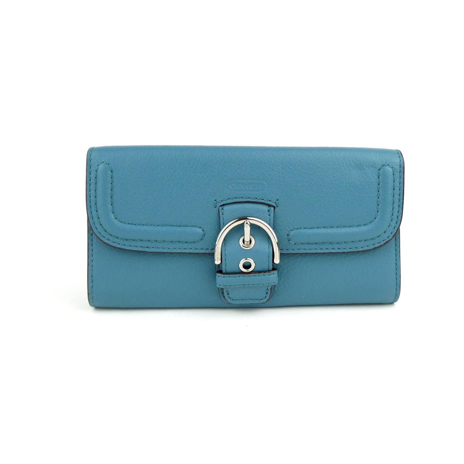 小物 Coach Soho Signature Small Wallet Blue Coach Soho Wallet - Etsy