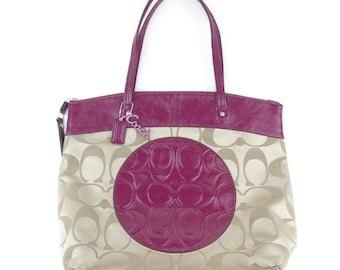 Coach Soho Satin Scarf Print Hobo Bag With Original Hangtag