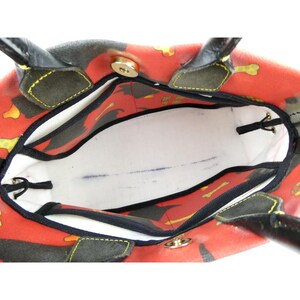 Dooney & Bourke Scottie Dog Red Black Handbag image 6