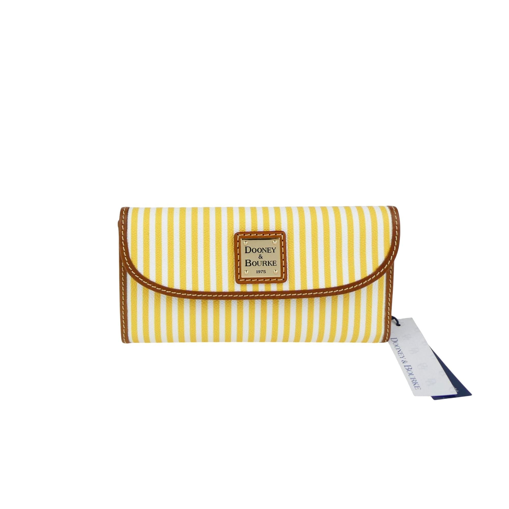 【未使用級・稀少】DOONEY&BOURKE ケース　ビックロゴ　黄色 Yellow Dooney Bourke - Etsy