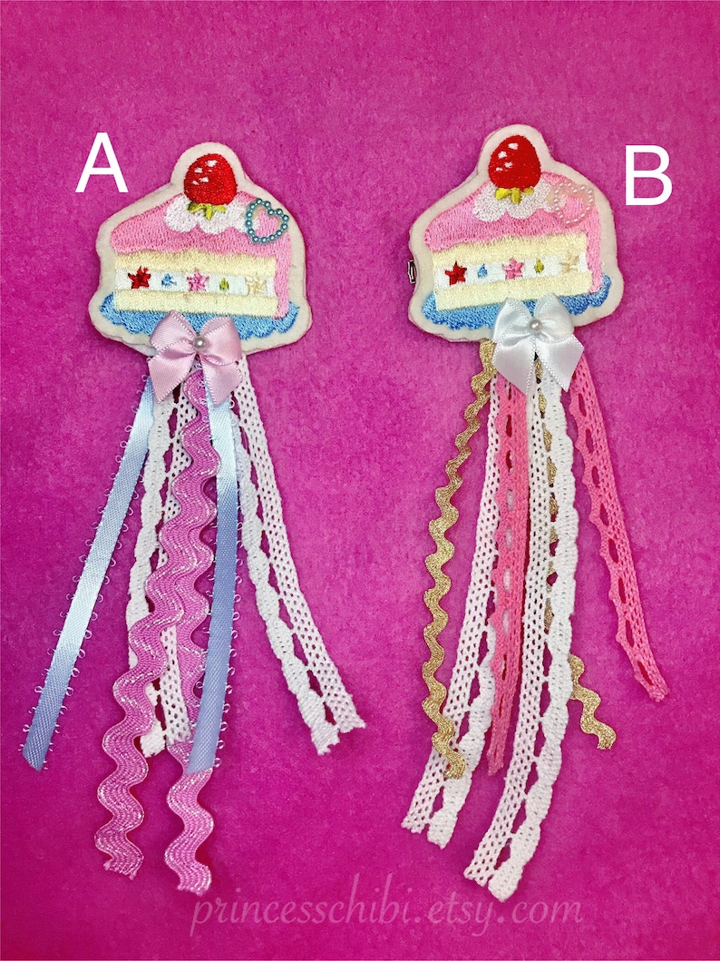 Shortcake 2-way pin/hair clip image 2