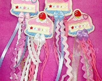 Shortcake 2-way pin/hair clip