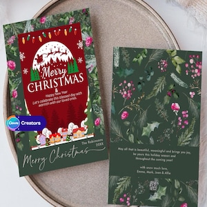 Digitaler Download | Frohe Weihnachten & Happy New Year Motivations-Video | Inspirierende Zitate.