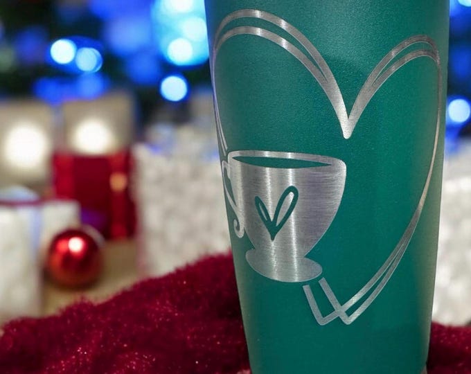 20oz Stainless Steel Tumbler for coffee lovers