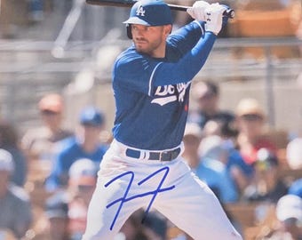 フレディ・フリーマン ドジャース直筆サイン入り写真（COA付き