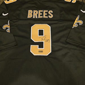 Drew Brees NFL HOF Signed Autographed New Orleans Saints Jersey w coa
