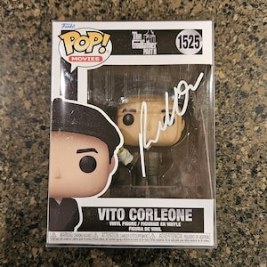 AL PACINO Vito Corleone &quot;The Godfather - Movie&quot; Signed Funko Pop #1525 w coa