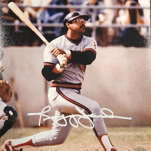 REGGIE JACKSON A&#39;s Yankees Angels Signed 8 x 10 Photo w coa