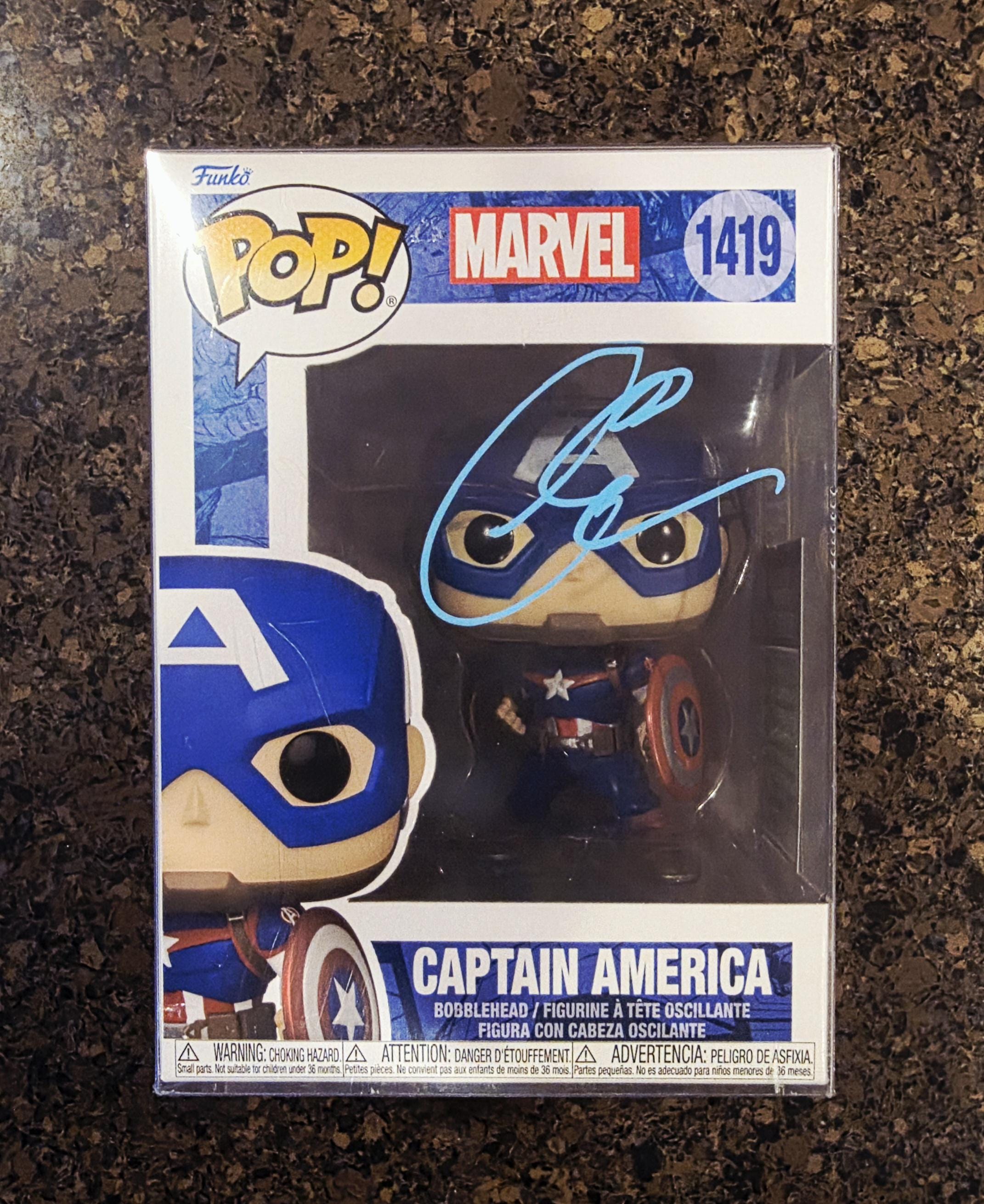 Chris evans signed - Etsy 日本