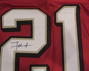 Frank Gore NFL Signed Autographed San Francisco 49ers Jersey W Coa
